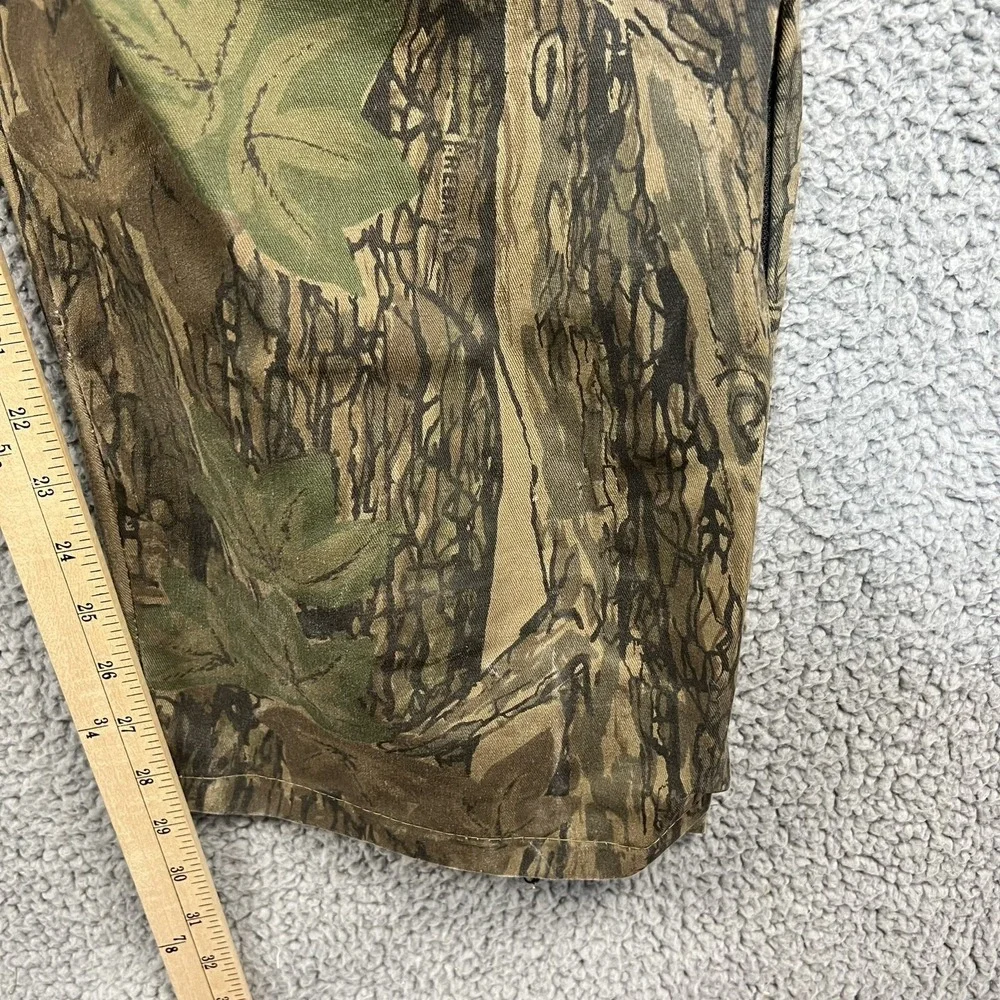 VTG 1-Piece Trebark Camouflage Coveralls‎ Hunting Jumpsuit USA Made Men's XL